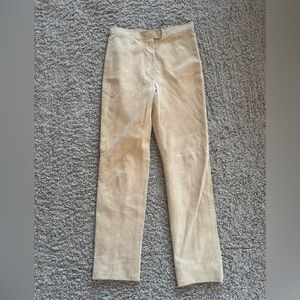 Siena Studio Beige Suede Pants